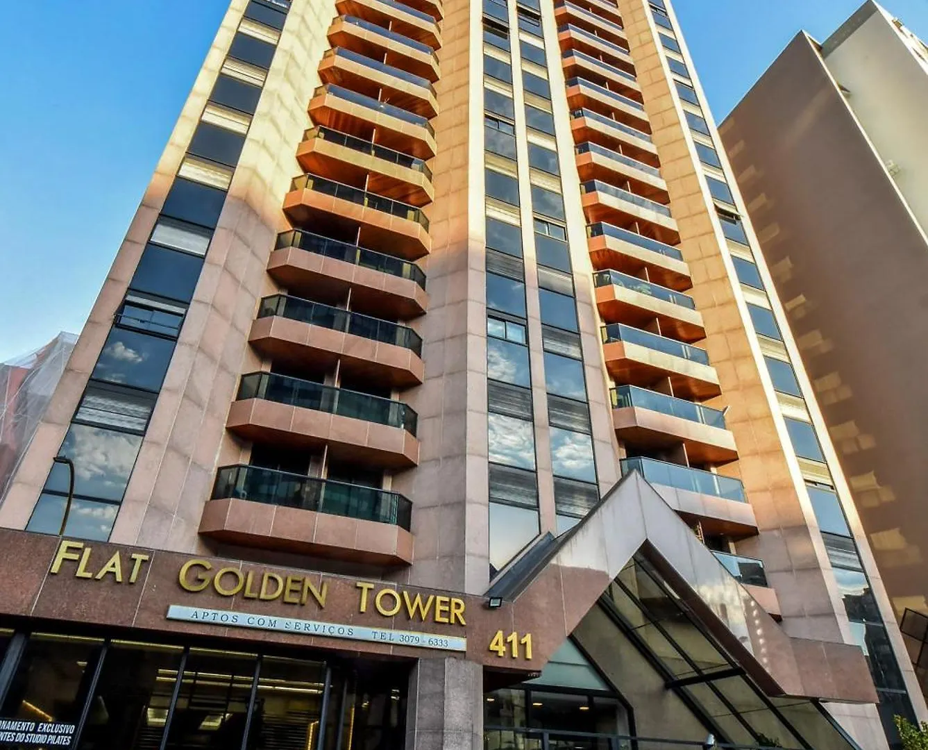 Flat Golden Tower Flats Faria Lima Somente No 9º Andar Apartment Sao Paulo